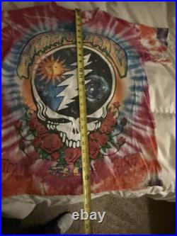 1995 Grateful Dead Tie-dye tour shirt Jerry Garcia Bob Weir Vintage 90s