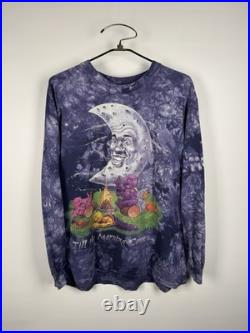 1995 Grateful Dead Till The Morning Comes Tie Dye Longsleeve Size XL 24x30