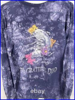1995 Grateful Dead Till The Morning Comes Tie Dye Longsleeve Size XL 24x30