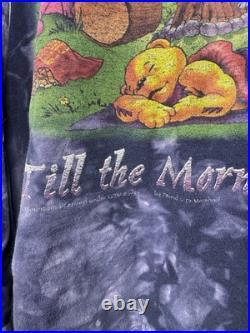 1995 Grateful Dead Till The Morning Comes Tie Dye Longsleeve Size XL 24x30