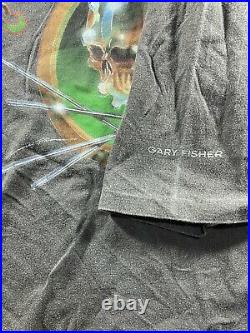 1995 Grateful Dead X Gary Fisher COGHEAD T Shirt Bicycle RARE Single Stitch XL
