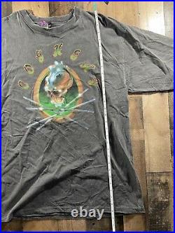 1995 Grateful Dead X Gary Fisher COGHEAD T Shirt Bicycle RARE Single Stitch XL