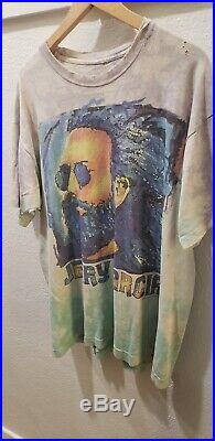 1995 Jerry Garcia Grateful Dead T-shirt Painting Sunglasses Rare Tie dye size XL