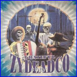 1995 Original Vintage Grateful Dead Zydeadco T-Shirt L Single Stitched