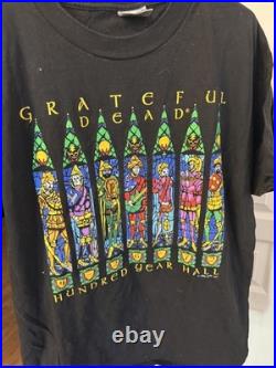 1995 Vintage XL Grateful Dead Stain Glass Hundred Year Hall Tour Tee 1995 Vintage XL Grateful Dead Stain Glass Hundred Year Hall Tour Tee