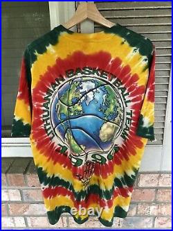 1996 Grateful Dead Lithuania Basketball Shirt