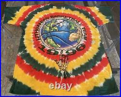 1996 Lithuania Olympic Basketball Grateful Dead Vintage Tie Dye Shirt, XL