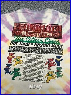1998 Vintage GRATEFUL DEAD FURTHUR FESTIVAL Mens T Shirt XL Single Stitch