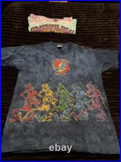 2 Vintage Grateful Dead Shirts Both Adult Sz XL NOS New Old Stock make an offer