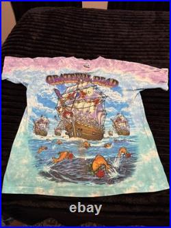 2 Vintage Grateful Dead Shirts Both Adult Sz XL NOS New Old Stock make an offer