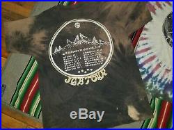 3 Vtg 93 94 95 1990s Grateful Dead Jerry Garcia tour concert rare t shirt lot L