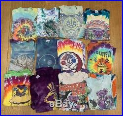 (50) Vintage Grateful Dead T-shirt Tees 70s 80s 90s Jerry Garcia Tie Dye Lot