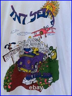 90s Grateful Dead Tour Shirt XL Vintage Jerusalem Concert Rare Promo Vtg Band