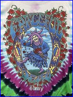 A1 Grateful Dead Seasons Of The Dead Endless Tour 1993 XL Liquid Blue Vintage