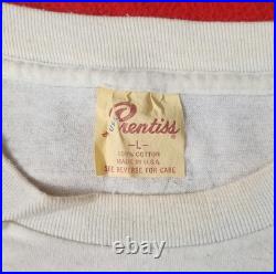 Authentic Grateful Dead 1988 Monterey CA Single-Stitch White Tour Shirt LRG
