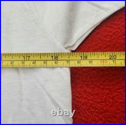 Authentic Grateful Dead 1988 Single-Stitch White T-Shirt with Skeleton Art, Size L
