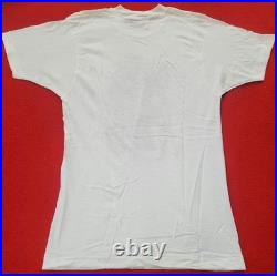 Authentic Grateful Dead 1988 Single-Stitch White T-Shirt with Skeleton Art, Size L