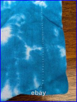 Authentic Grateful Dead 1988 Uncle Sam Tie-Dye Single-Stitch Shirt, Men's Large