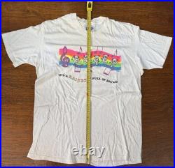 Authentic Grateful Dead 1989 Rainbow Full Of Sound Double-Stitch Shirt, Size L