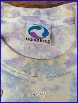 Authentic Grateful Dead 1993 Rise and Fall Tour Single-Stitch Tie-Dye Shirt, Lrg
