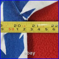 Authentic Grateful Dead 1993 Summer Tour American Flag Single-Stitch Shirt LRG