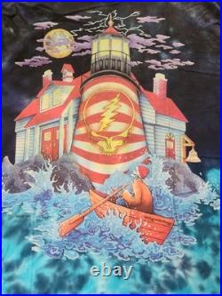 Authentic Grateful Dead 1994 San Francisco Single-Stitch Tie-Dye Shirt, Size Lrg