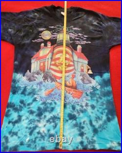 Authentic Grateful Dead 1994 San Francisco Single-Stitch Tie-Dye Shirt, Size Lrg