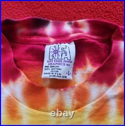 Authentic Grateful Dead 1994 Soldier Field Chicago Single-Stitch Tie-Dye Shirt L
