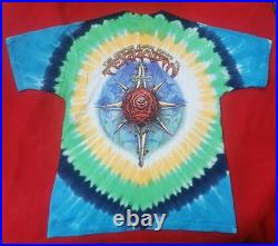 Authentic Grateful Dead 1997 Vintage Tie-Dye T-Shirt (Men's Size Large)