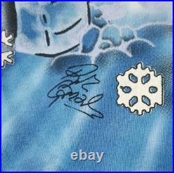 Authentic Grateful Dead 1997 Winter Christmas Tie-Dye Single-Stitch Shirt, Lrg