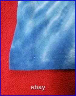 Authentic Grateful Dead 1997 Winter Christmas Tie-Dye Single-Stitch Shirt, Lrg