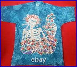 Authentic Grateful Dead Batik Bertha 1995 Spring Tour Single-Stitch Shirt LRG