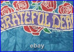 Authentic Grateful Dead Batik Bertha 1995 Spring Tour Single-Stitch Shirt LRG