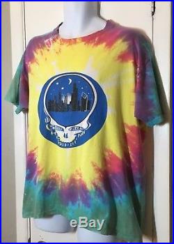 Authentic Grateful Dead Concert T Shirt Chicago'I SAW THE DEAD ON LSD' 1995 XL