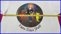 Authentic Grateful Dead Jerry Garcia Fare Thee Well 90s Single-Stitch Shirt, L
