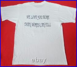 Authentic Grateful Dead Jerry Garcia Fare Thee Well 90s Single-Stitch Shirt, L