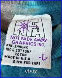 Authentic Grateful Dead Not Fade Away 1992 Tie-Dye Single-Stitch Shirt, Size L Authentic Grateful Dead Not Fade Away 1992 Tie-Dye Single-Stitch Shirt, Size L