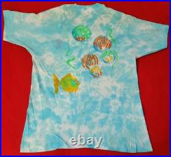 Authentic Grateful Dead Spring 1994 Single-Stitch Tie-Dye Florida Tour Shirt Lrg