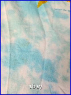 Authentic Grateful Dead Spring 1994 Single-Stitch Tie-Dye Florida Tour Shirt Lrg