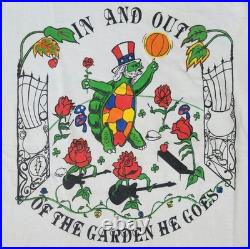 Authentic Grateful Dead Vintage 1991 NY/MA/OH Tour Single-Stitch White Shirt LRG