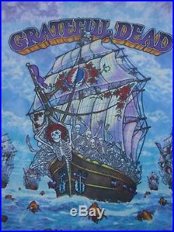 Authentic Vintage Grateful Dead Ship of Fools T Shirt 1993 Large