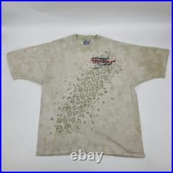 Awesome vintage 1996 AOP GRATEFUL DEAD 4x4 Off Road Truckin' on Liquid Blue XL