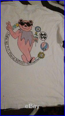 BEAR Chapel Hill NC1993 pocket t grateful dead lot shirt vintage rare ONLY ONE