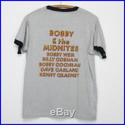Bobby & The Midnites Shirt Vintage tshirt 1981 Billy Cobham Grateful Dead Rock