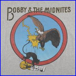 Bobby & The Midnites Shirt Vintage tshirt 1981 Billy Cobham Grateful Dead Rock