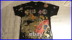 Brand New 1995 Grateful Dead Standing on the Moon all over print T-shirt XL
