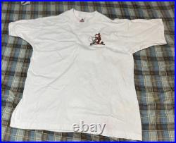 Calvin And Hobbs Grateful Dead The Music Never Stopped Vintage T-Shirt