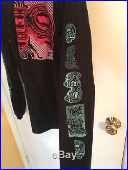 DES Wonders Of Black Flag WOBF Long Sleeve Shirt Grateful Dead Bootleg Large
