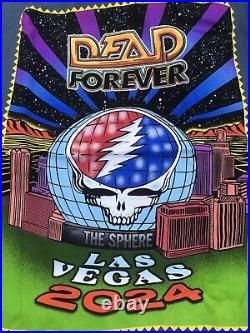 Dead And Company Large Las Vegas Sphere Opening Night T Shirt Grateful Dead