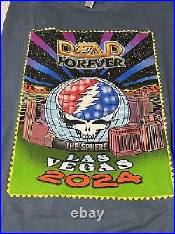 Dead And Company Las Vegas Nevada Sphere Concert T Shirt Grateful Dead Sold Out